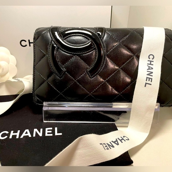 Chanel Cambon quilted long wallet - Picture 2 of 16